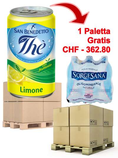 Offerta San benedetto limone e gratis acqua Sorgesana Offerta San benedetto limone e gratis acqua Sorgesana